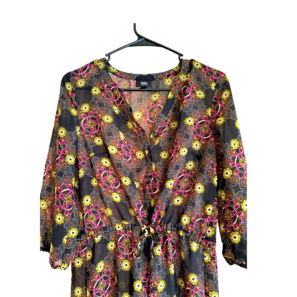 ⚜️✨Mossimo  colorful Pattern Dress✨⚜️ Size M - Picture 2 of 3